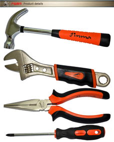 金马工具10件套家用五金工具组合套装 家庭维修的得力助手